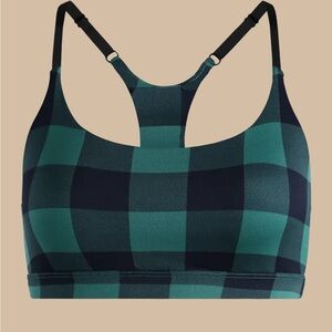 MeUndies Green and Black Sports Bra Intimates